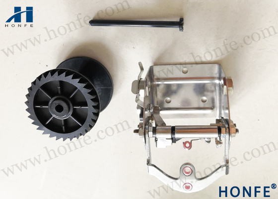 เครื่องทอผ้ามืออาชีพ HONFE Picanol Loom สีเงินสีดำ