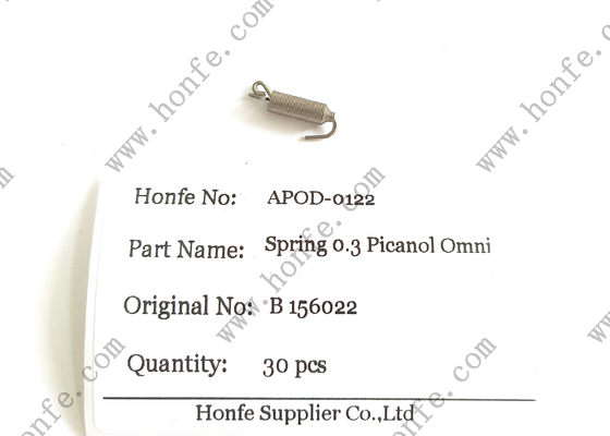 สปริง B156022 Φ0.30 เครื่อง loom ส่วนสํารอง เครื่อง loom แอร์เจท Picanol Delta / Omni