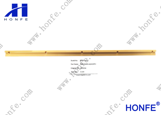 ชิ้นส่วนเครื่องทอผ้า Right Guide Vamatex K88 423X15X8.6 สำหรับเครื่องทอผ้า Rapier รุ่น 2509092