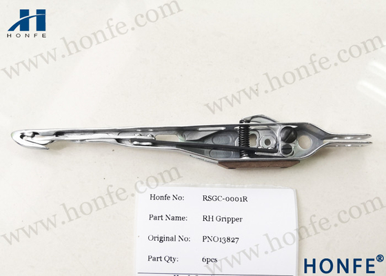 G6300 RH Gripper PNO13827 ชิ้นส่วนอะไหล่ทอผ้าสำหรับเครื่องจักร Sulzer