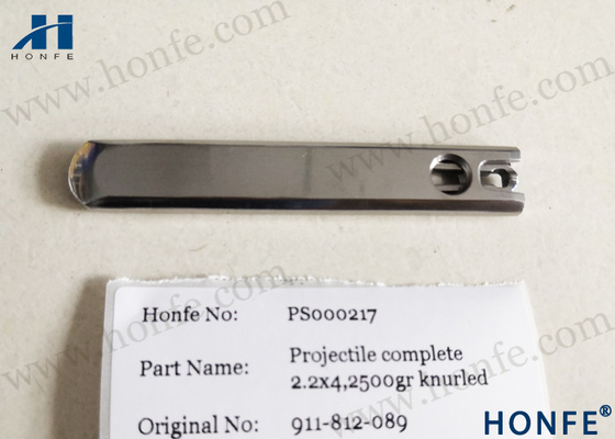 Projectile 911812089/910001832 ชิ้นส่วนอะไหล่เครื่องจักรสิ่งทอสำหรับ Sulzer Loom
