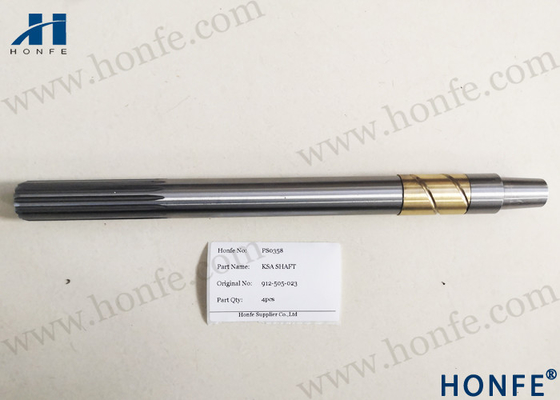 Ksa Shaft 912505023 ชิ้นส่วนอะไหล่ Projectile Loom สำหรับเครื่องจักร Sulzer