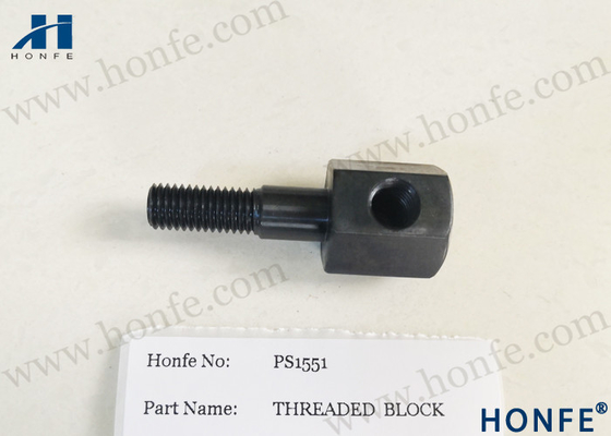 Threaded Block 911109587 Sulzer Loom อะไหล่สำหรับ Projectile Loom