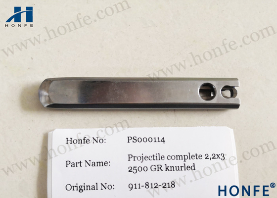 Projectile D1 911812218 สำหรับเครื่องจักร Sulzer Diamond Knurled 25N/2500GR