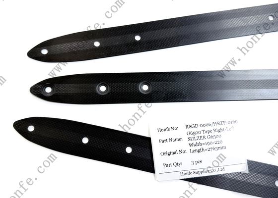 อะไหล่เครื่องทอผ้า Sulzer ด้านขวา-ซ้าย G6500 ความกว้างเทป=190-220 ความยาว=2763 มม.