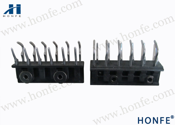 270009170 Sulzer Loom อะไหล่ 6 คู่มือฟันบล็อกพร้อมเกียร์หกเกียร์ K3 P7200